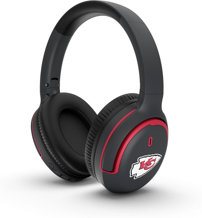 SOAR ‎ NFL Active Noise Cancelling Over The Ear Headphones, Houston Texans - Image 1